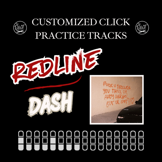 *FREE* Customized Click Practice Track - “Redline Dash” by Skrillex